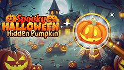 Spooky Halloween Hidden Pumpkin